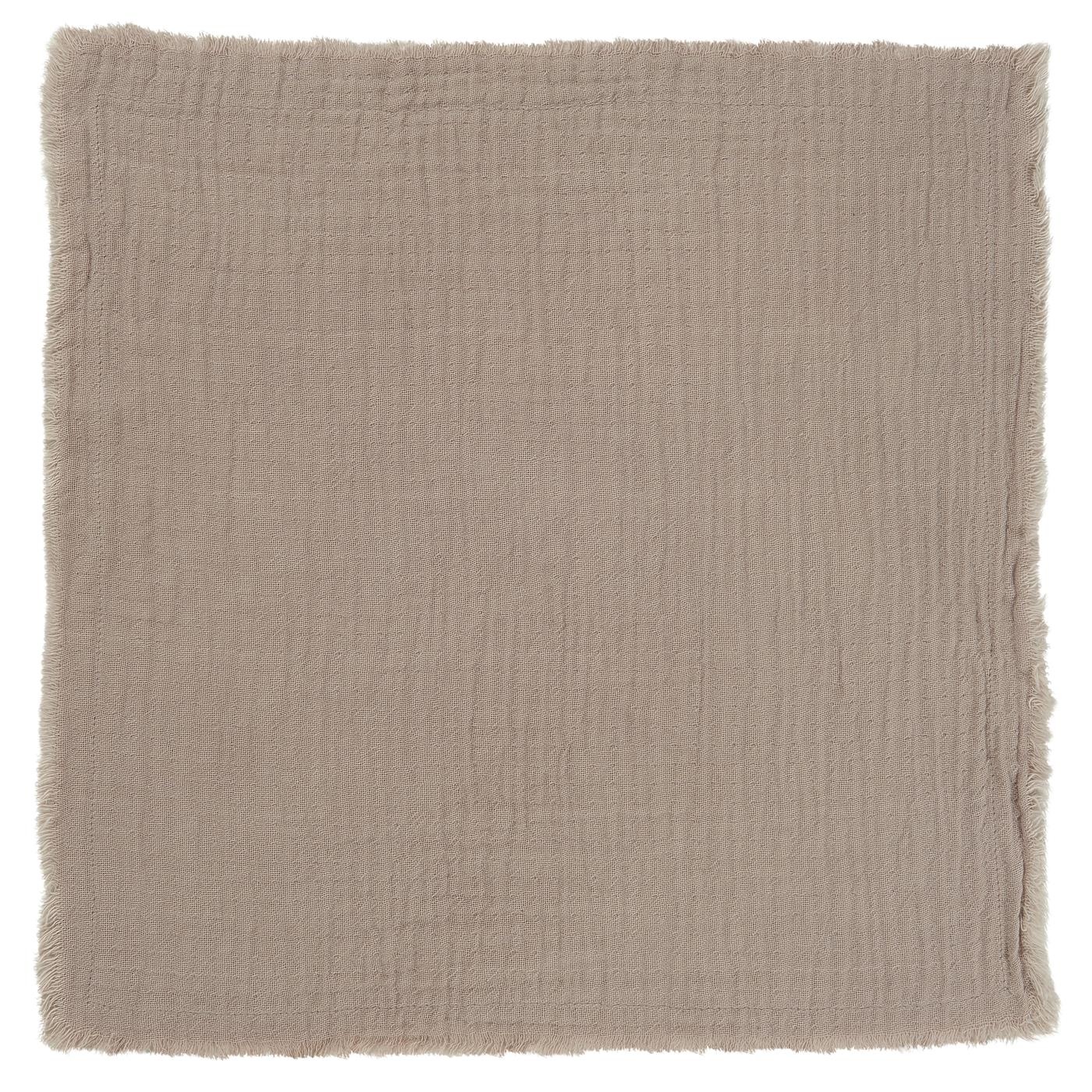 Ib Laursen Rose Cotton Double Woven Cloth Napkin