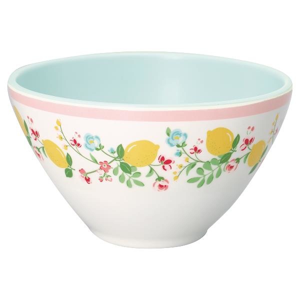 Green Gate White Melamine Lemon Bowl