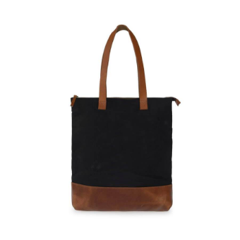 vida-vida-leather-and-canvas-tote-bag-with-zip-top