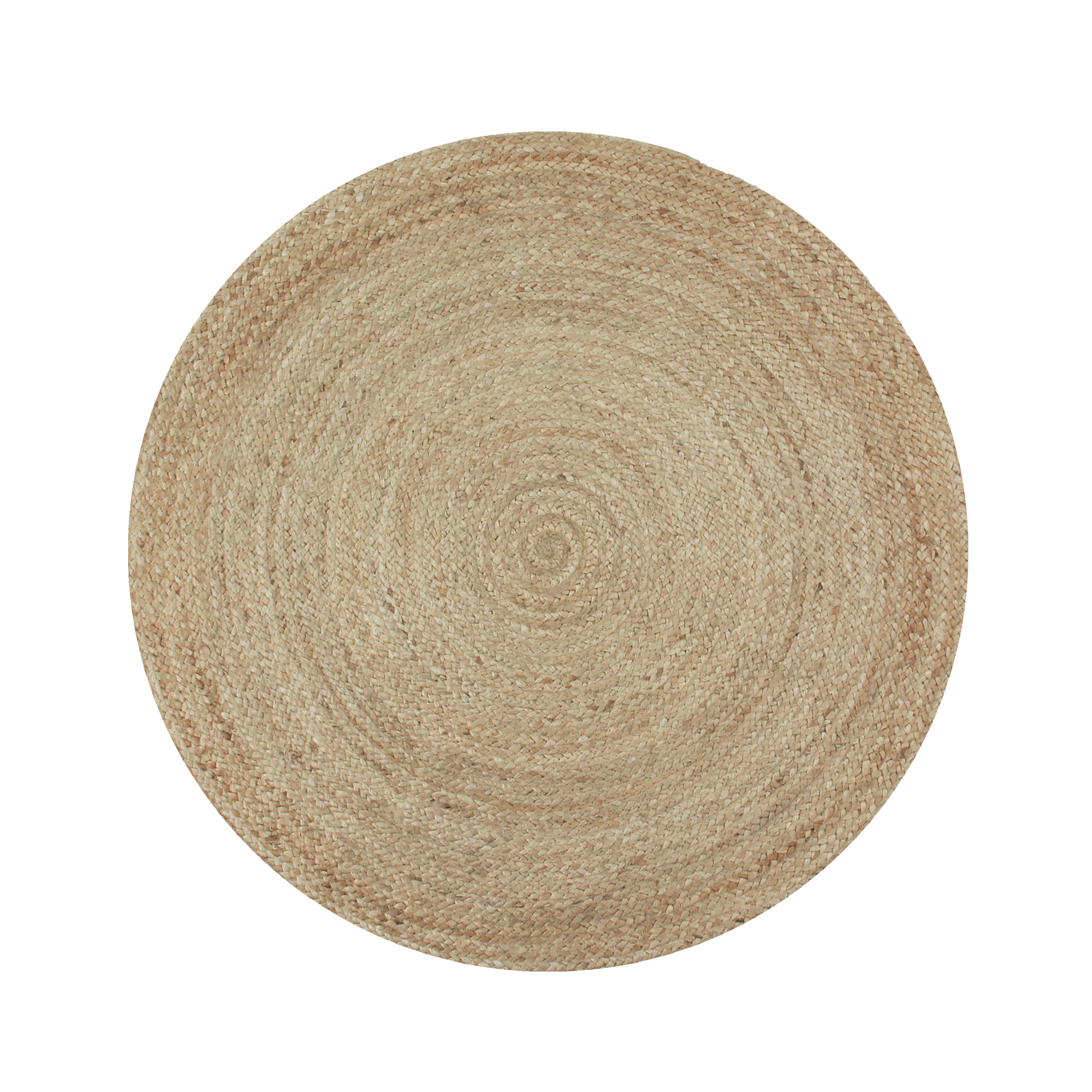 70cm Round Jute Rug