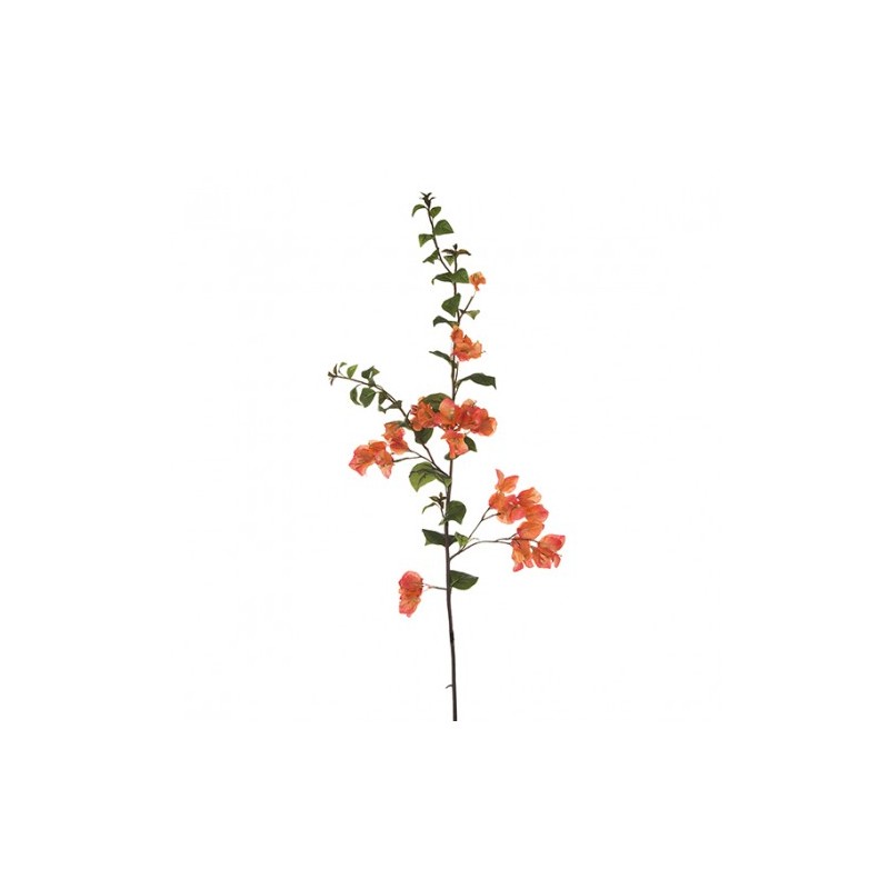 Sia Home Orange polyester Artificial Bougainvillea Flower