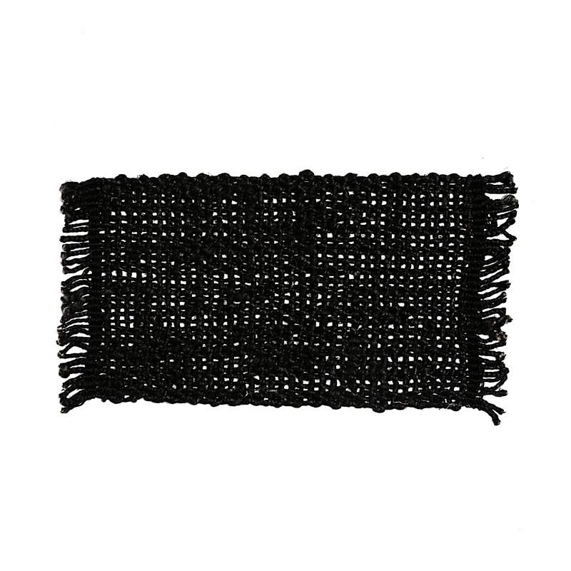 60x 90cm Black Jute Carpet