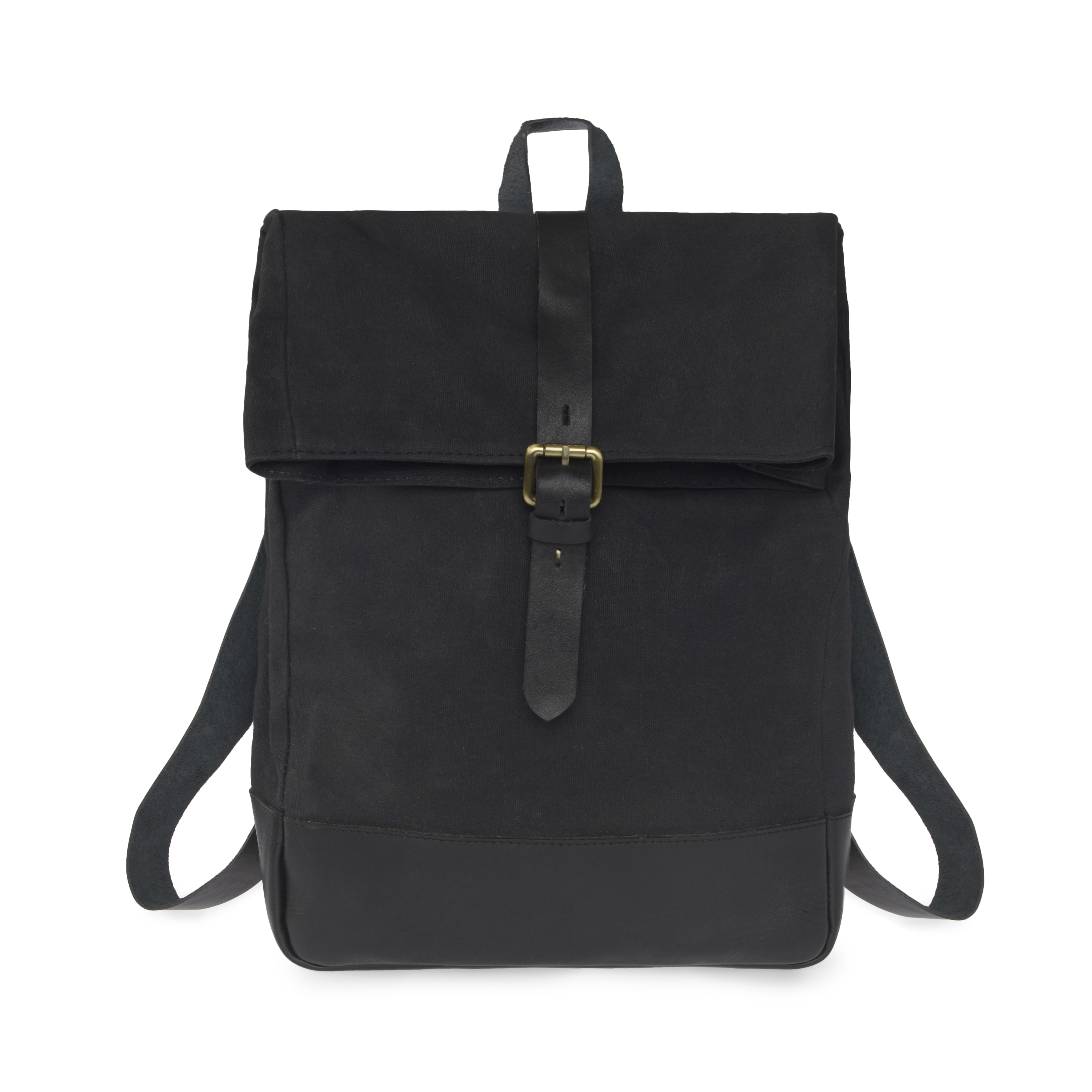 vida-vida-cotton-canvas-and-leather-roll-top-backpack