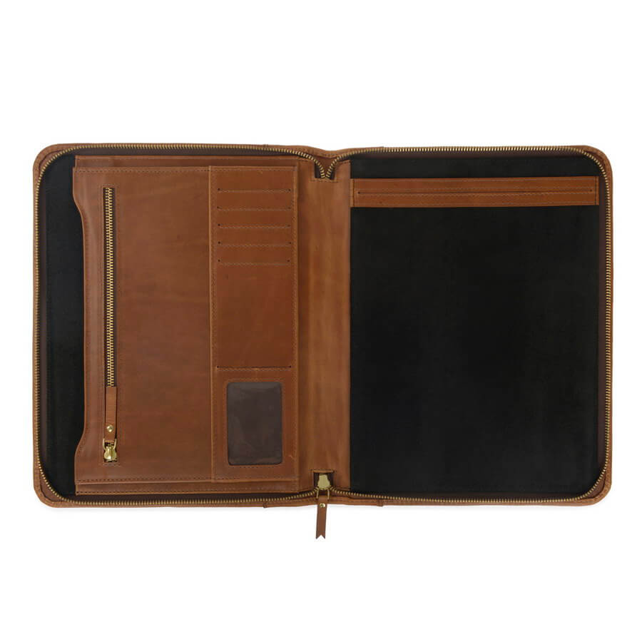 Vida Vida Leather Document Holder and Organiser