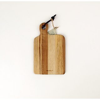 Chabatree Small Teakwood Lyra Tiny Serving Board