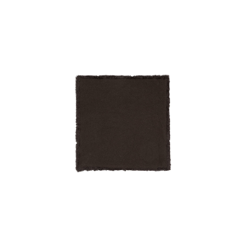 45 × 45cm Set of 4 Black Cotton Napkins