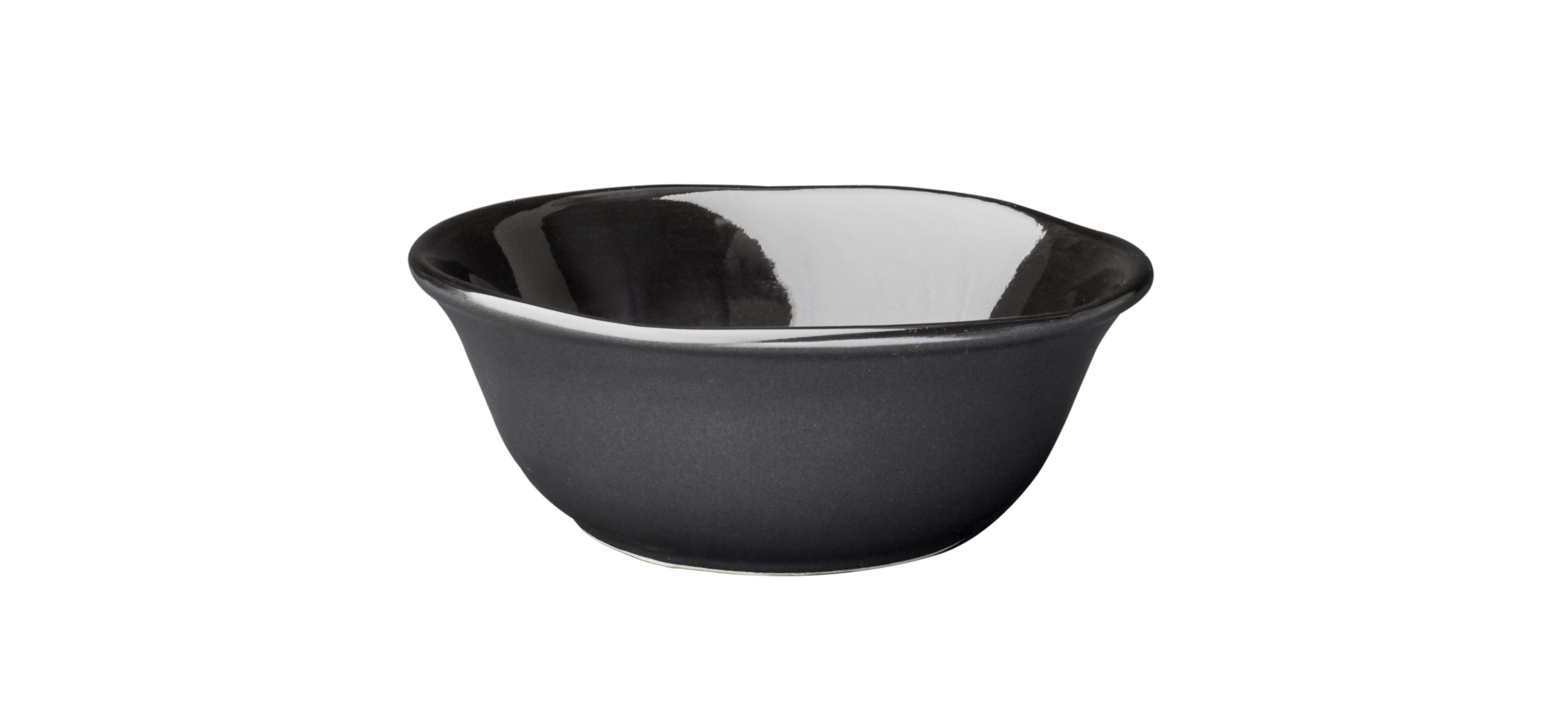 Medium Black Matt Sandstone Bowl