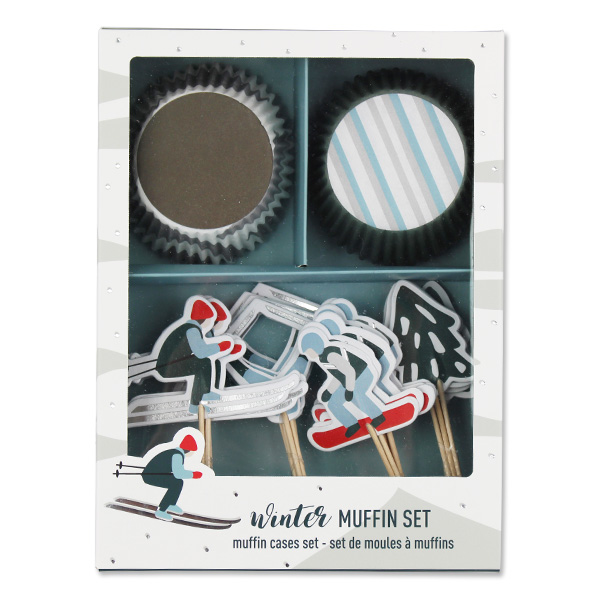 Ava & Yves Winter Cup Cake Kit