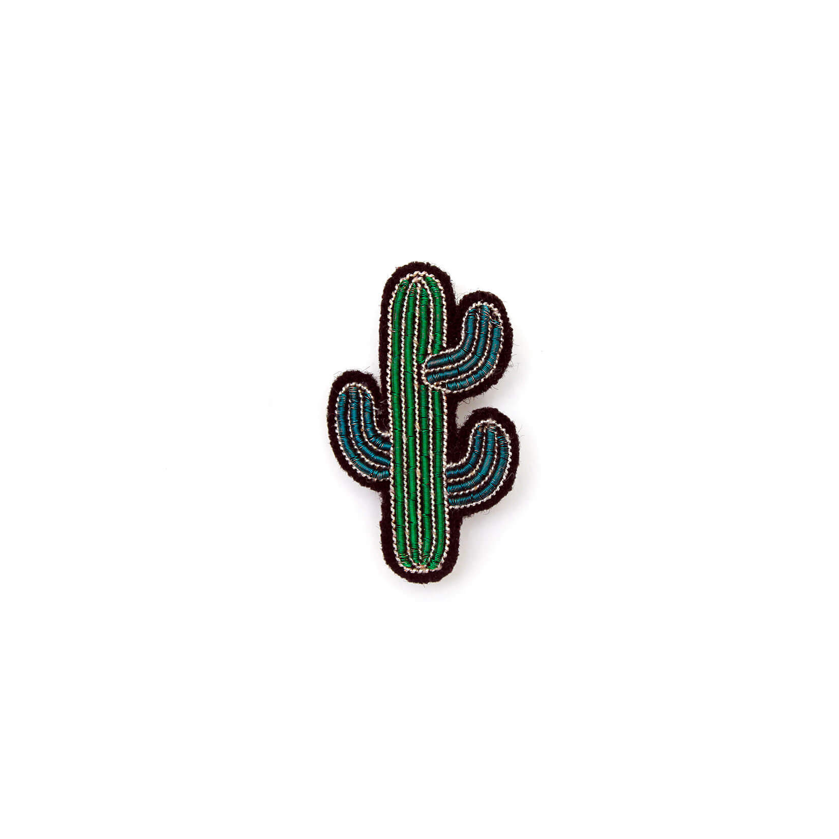 Macon & Lesquoy Mini Cactus Brooch