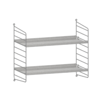 String Metal XL Pocket Shelf System (50x60x30cm)