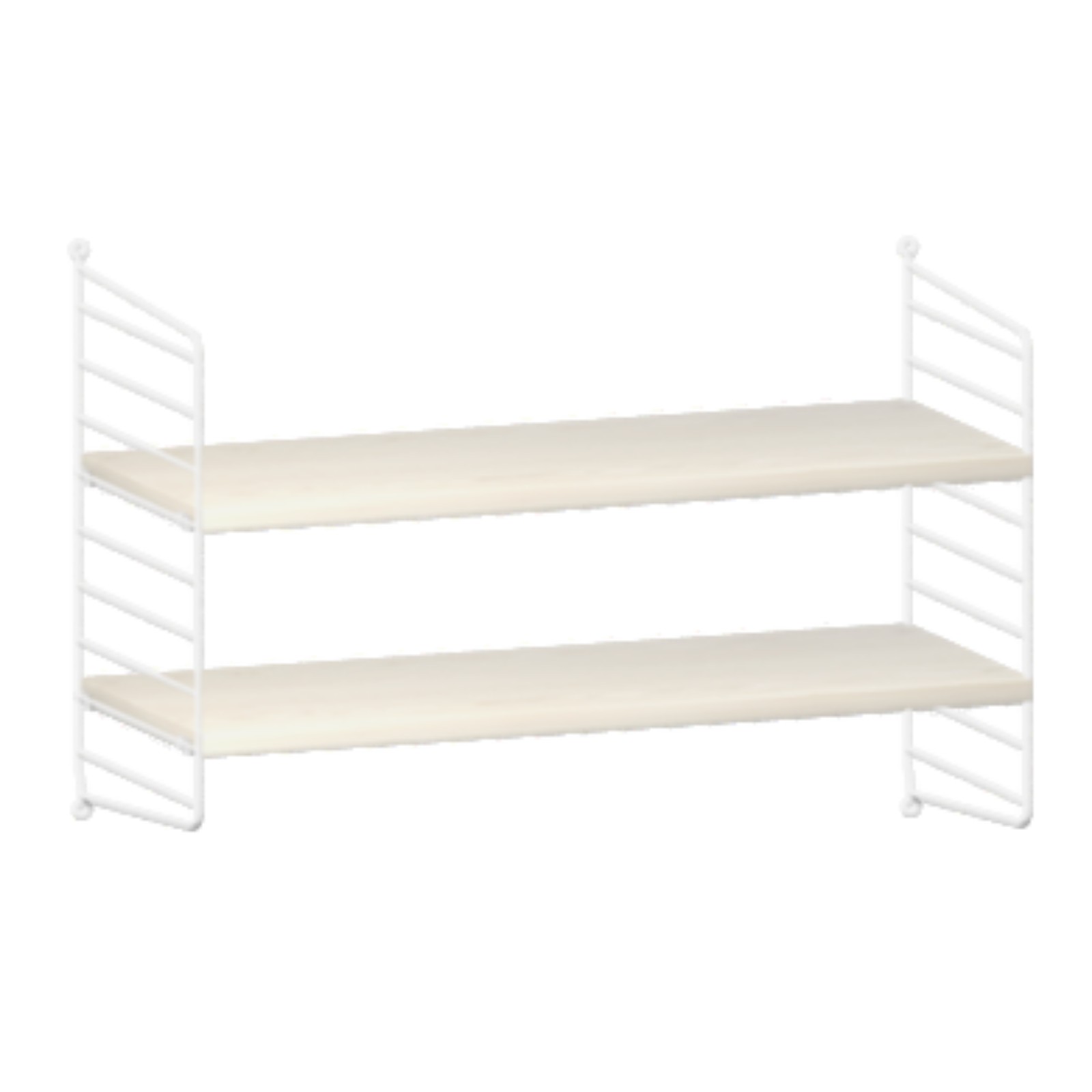 String Ash / White XL Pocket Shelf System (50x80x30cm)