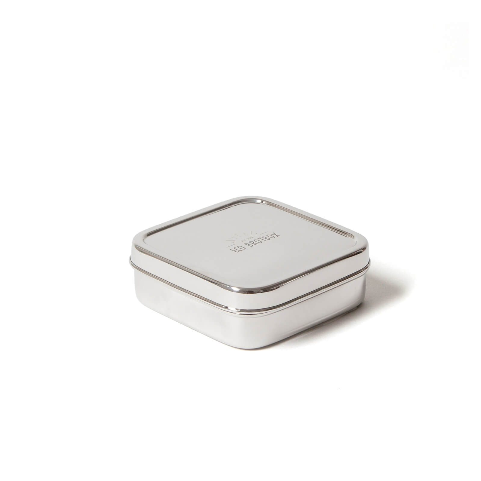 ECO Brotbox 13 x 13 x 5cm Stainless Steel Brotbox Classic Lunchbox