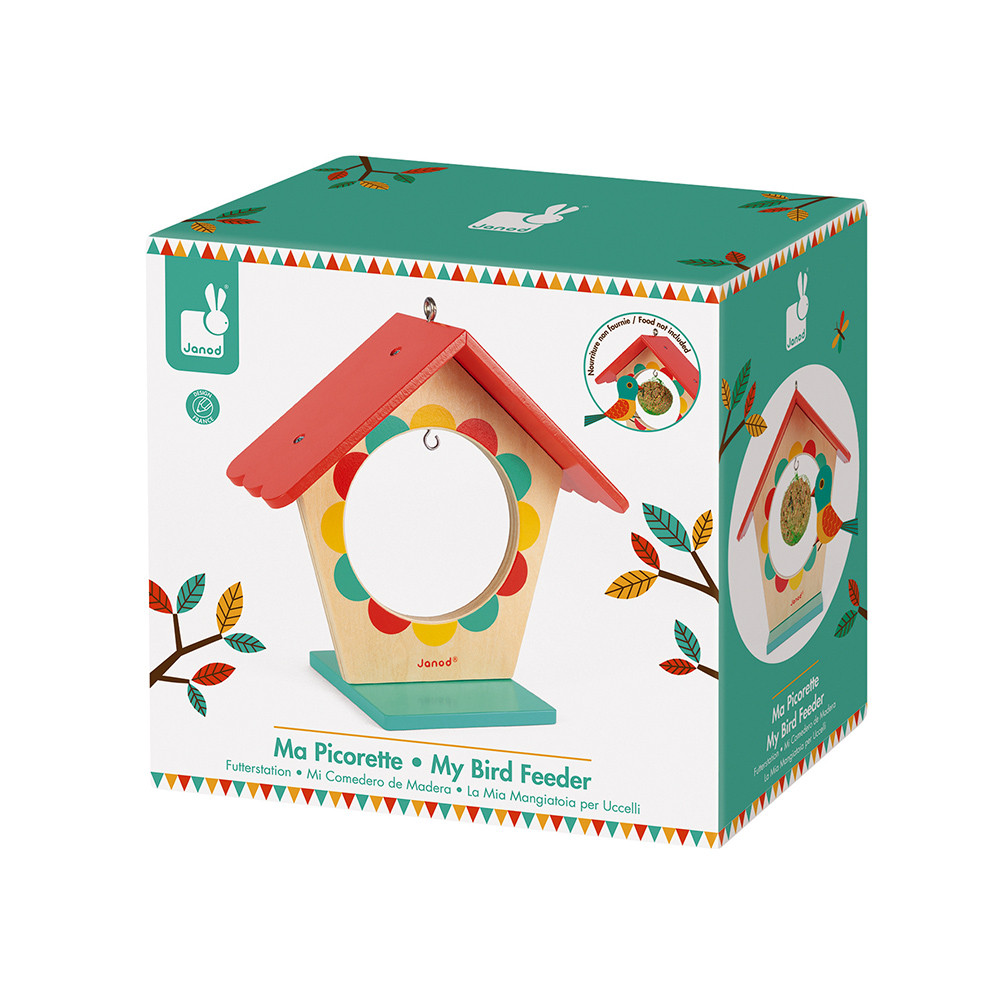 Janod Happy Garden My Bird Feeder Toy Wood