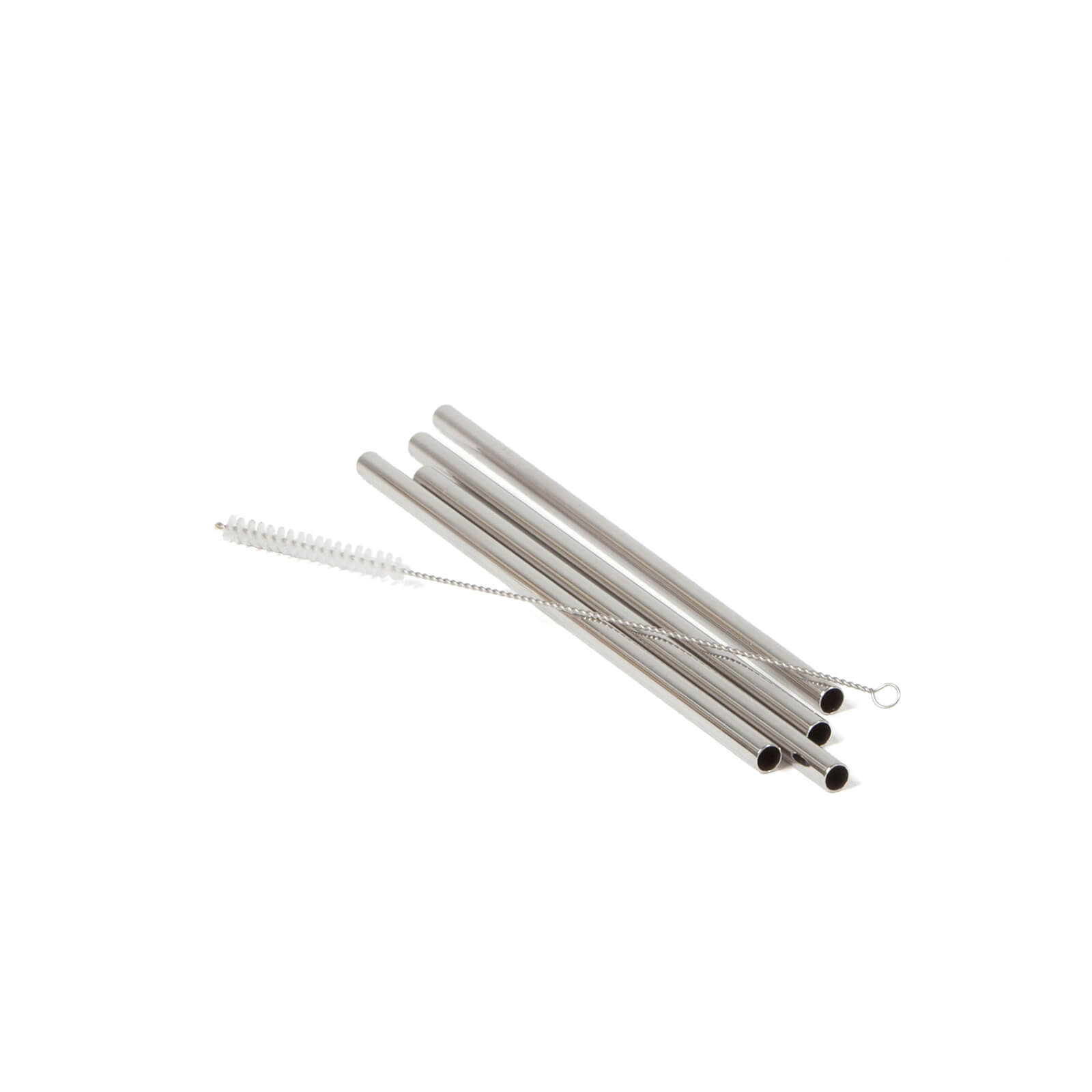 ECO Brotbox Set of 4 Stainless Steel Classic ECO Straws