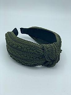 Headbands - Crochet Headband Hair Accessory Green