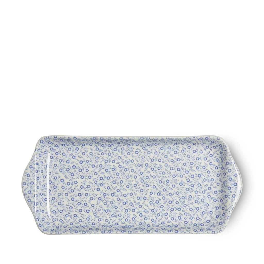 Burleigh 28cm Blue Felicity Rectangular Tray