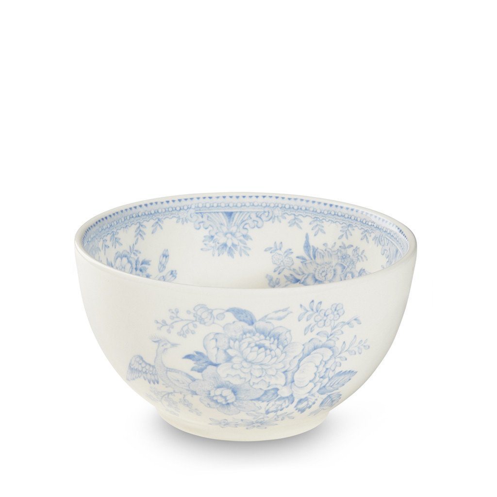 Burleigh Mini Blue Asiatic Pheasants Footed Bowl