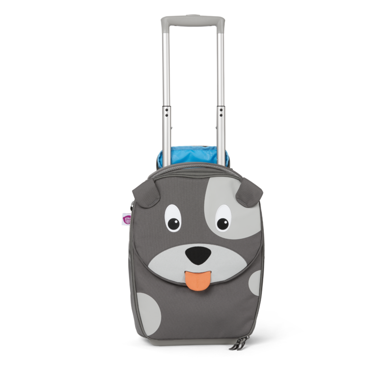 Affenzahn Grey PET David Dog Childrens Suitcase