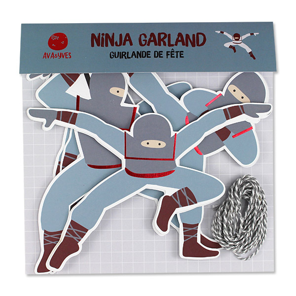 Ava & Yves Ninja Garland