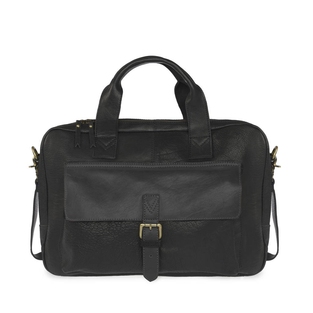 Vida Vida Leather the Buxton Deluxe Work Bag