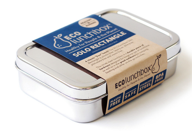 Ecolunchbox Stainless Steel Rectangle Solo Lunchbox