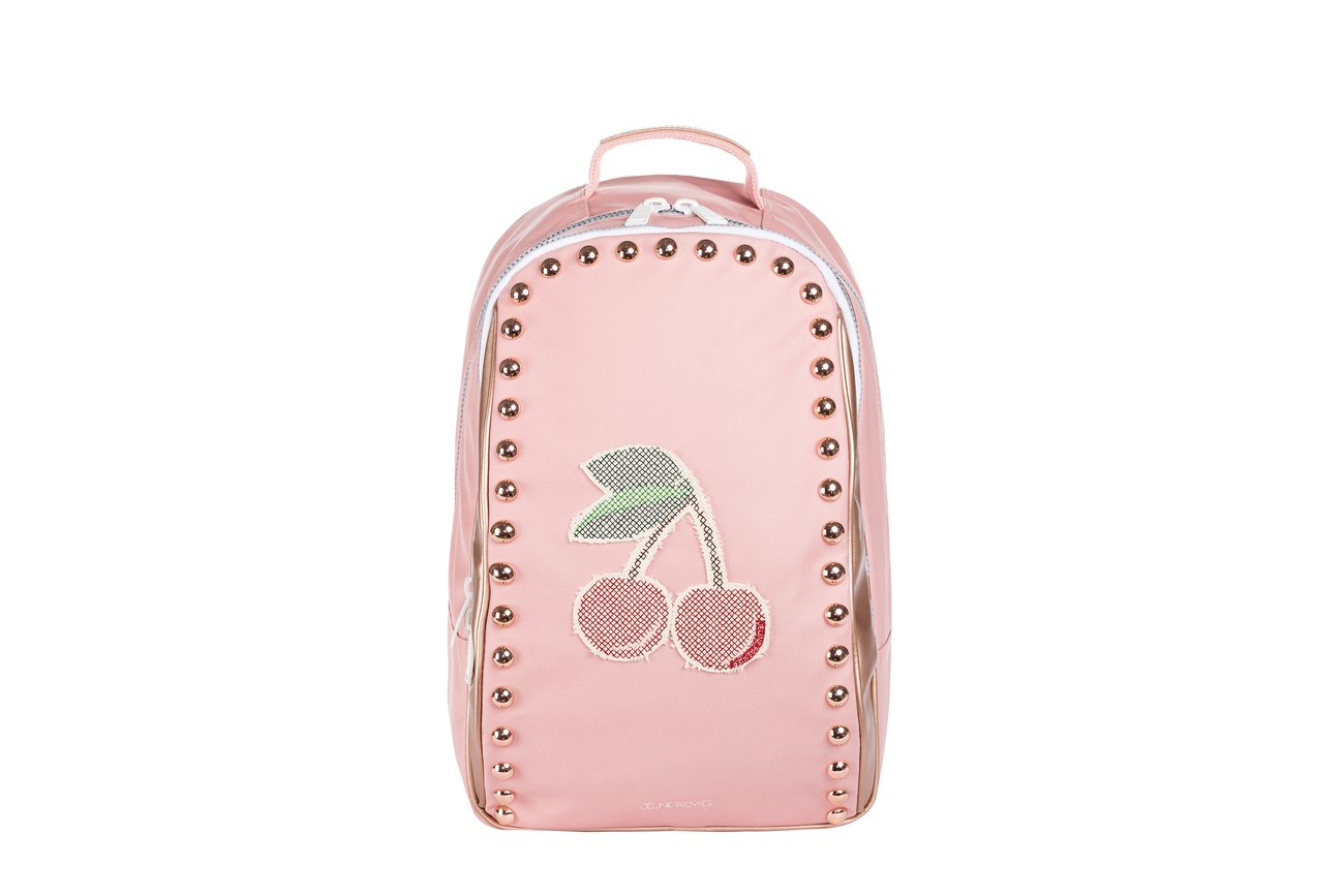 Jeune Premier Polyester James Cherry Studs Backpack