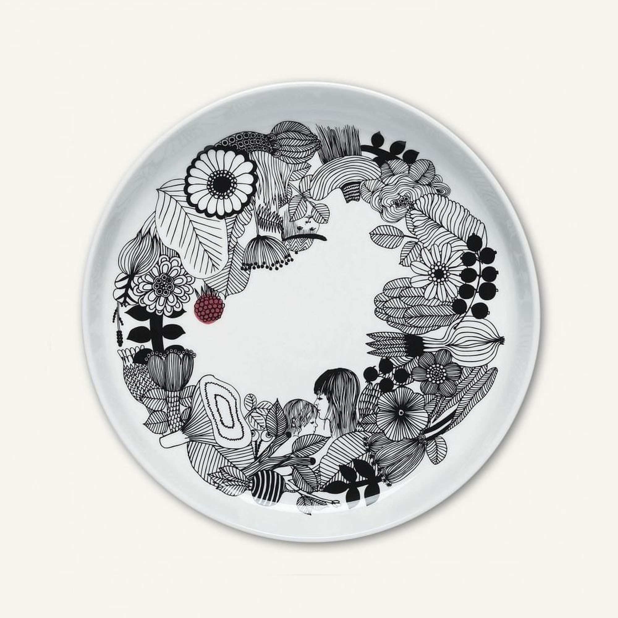 Marimekko Stoneware Oiva Serving Plate