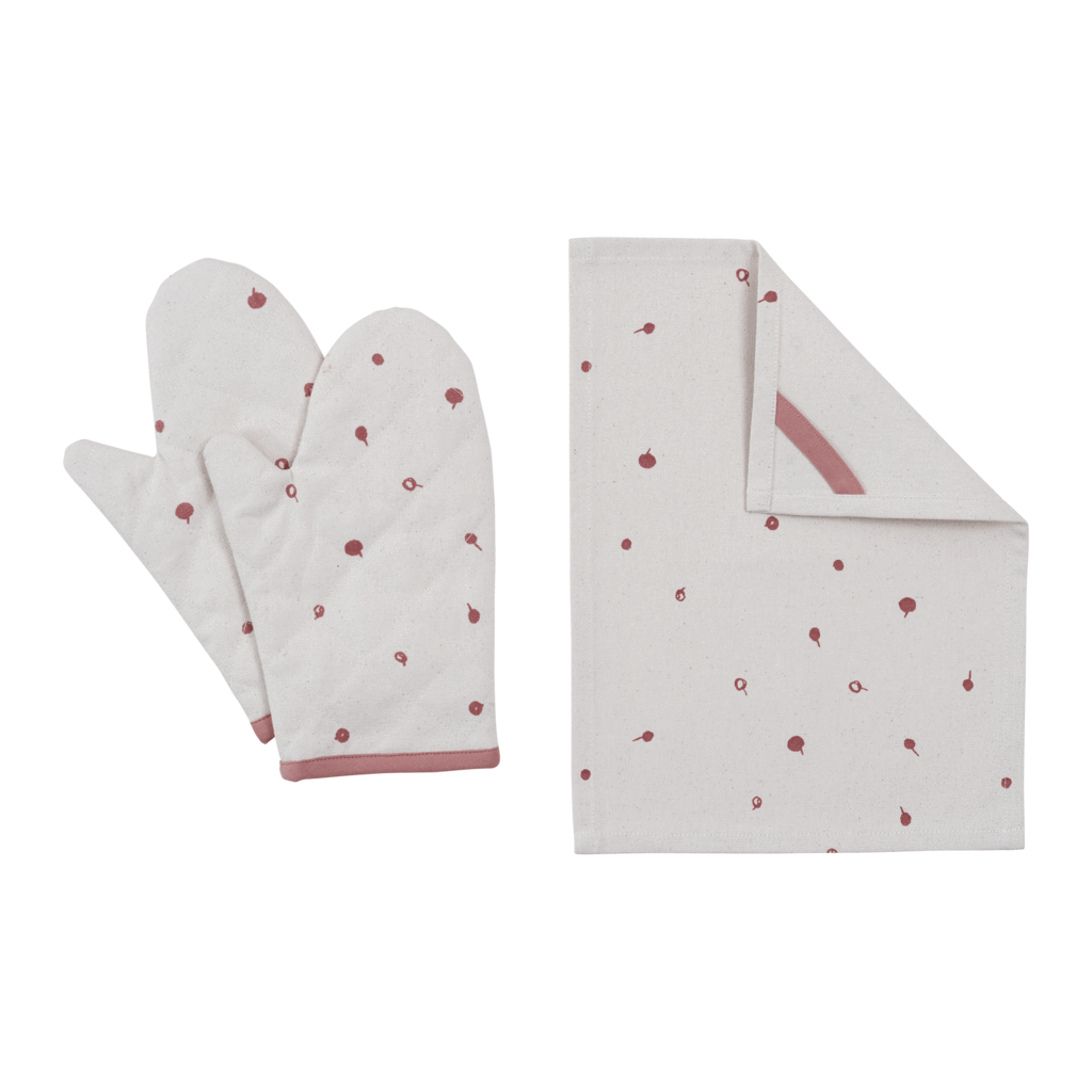 FABELAB Oven Mitt Play Set in Berry