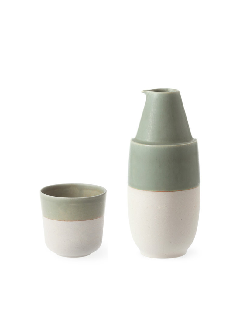 Living Talk Clay Carafe with Cup