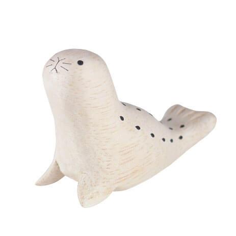 T-lab Wooden Seal Animal