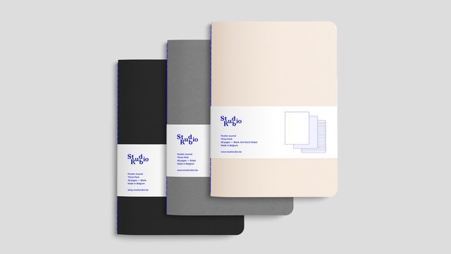 Studio Rubio Paper Pocket Notebook
