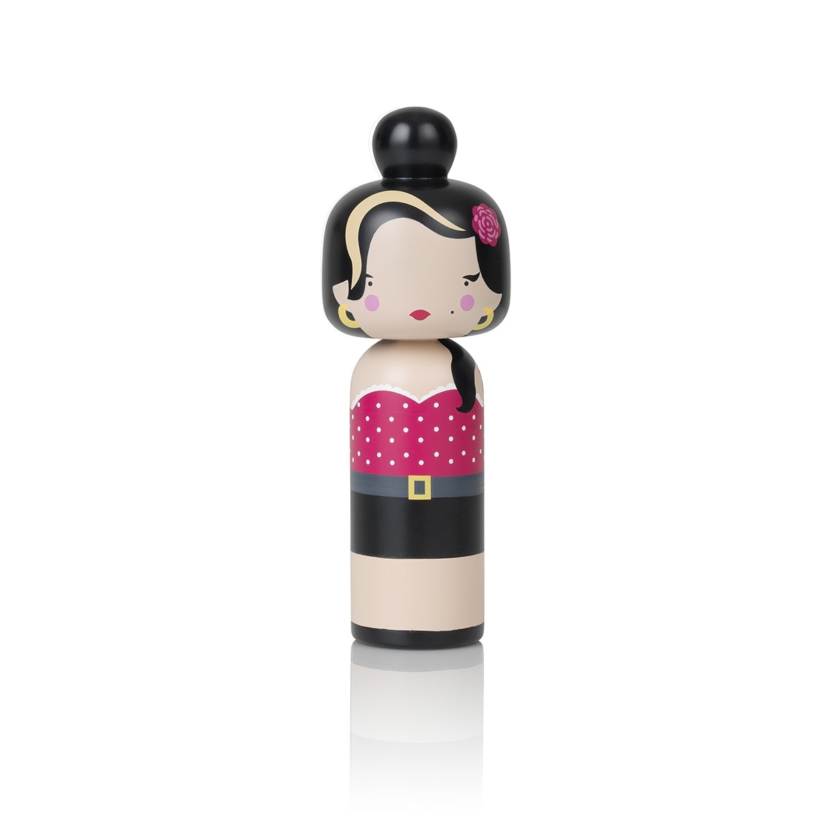 Lucie Kaas Figurine AMY WINEHOUSE Kokeshi Doll