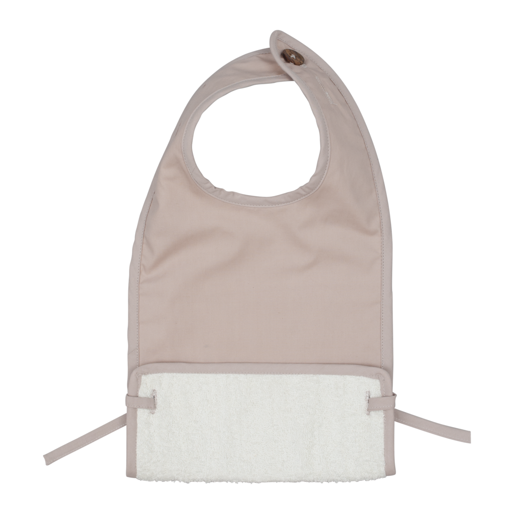 FABELAB 23 x 35cm Mauve Cotton Bib