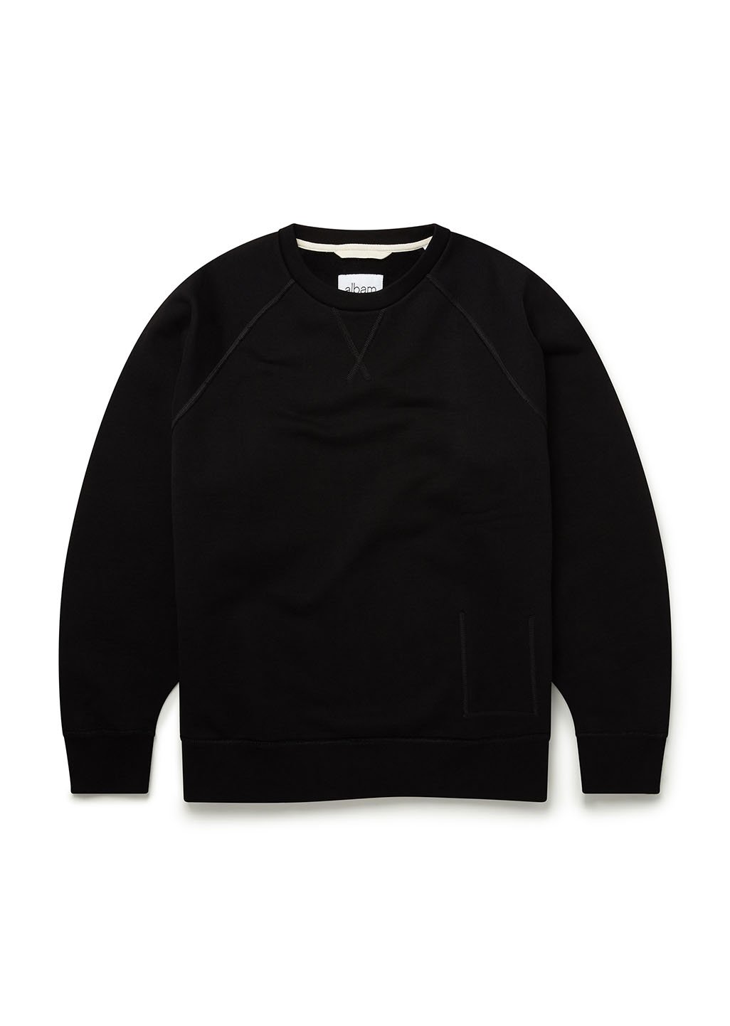 Albam Fleeceback Athletic Sweat - Black