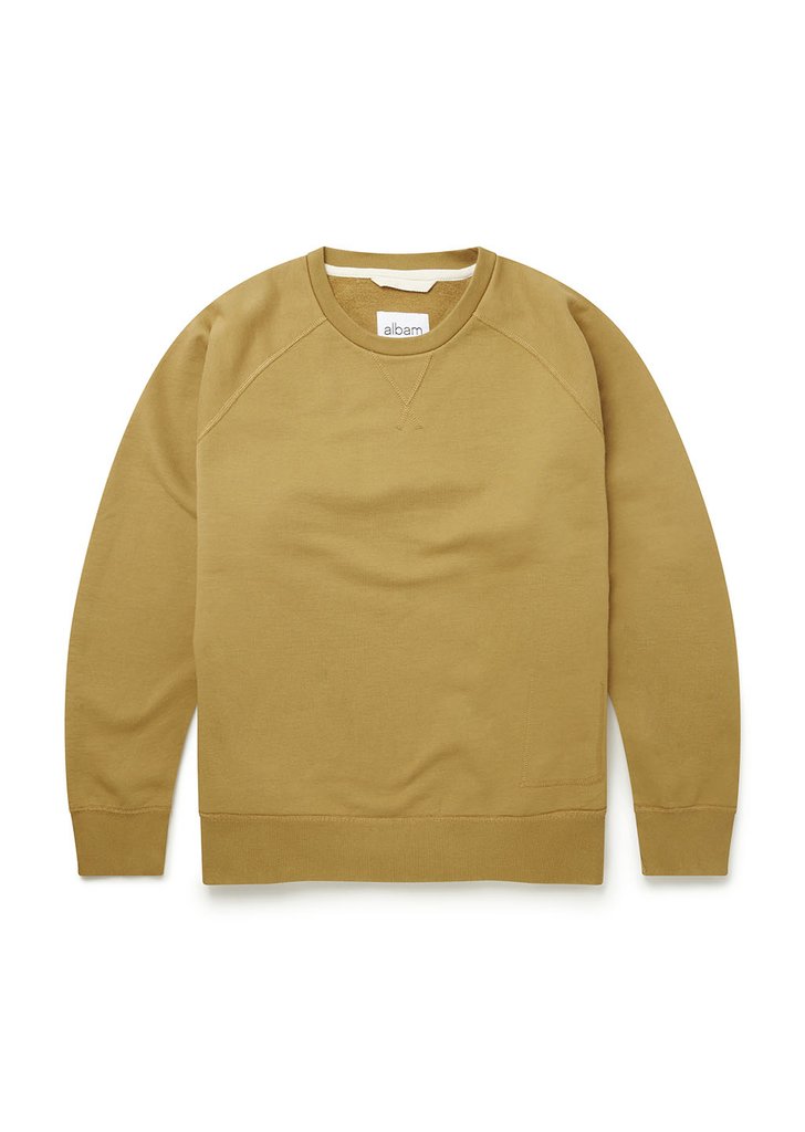 Albam Fleeceback Athletic Sweat - Dijon