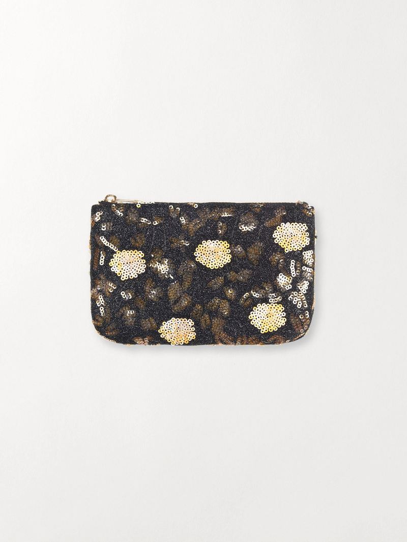 Becksondergaard Yellow Polyester Sequins Design Bag