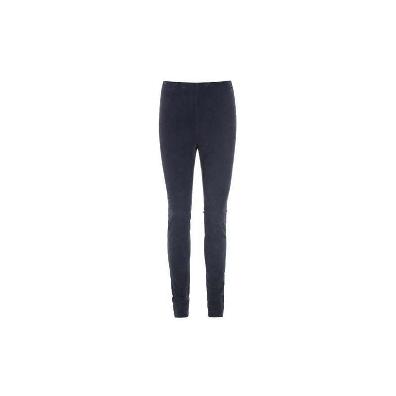 Dea Kudibal suede pant in Dove blue