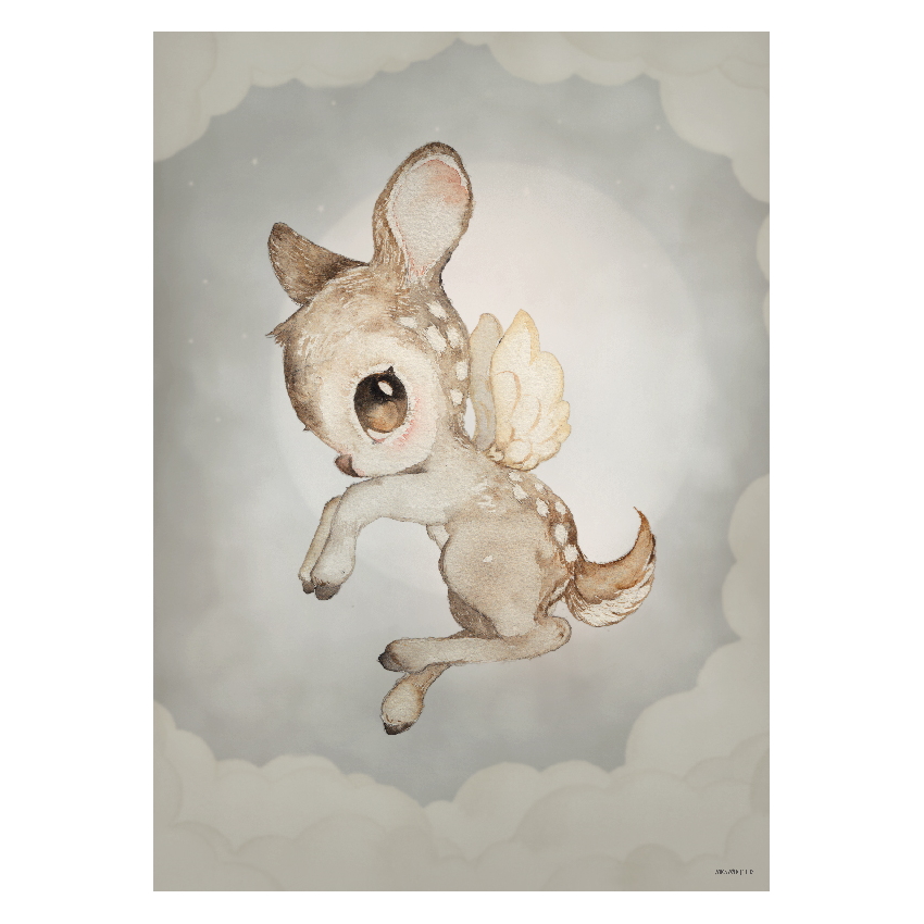 Mrs Mighetto 50 x 70cm Dear Kid Poster