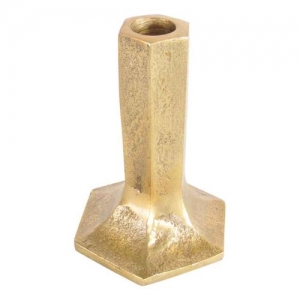 GoRound Medium Golden Ruwi Aluminum Candle Holder