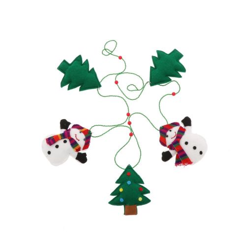 More Than Hip 130cm Snowmen and Christmans Tree Garland