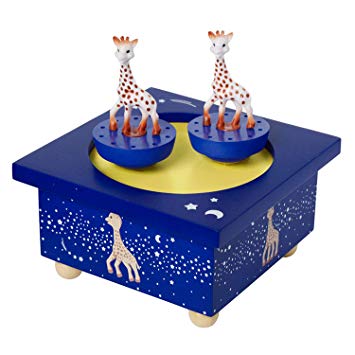 Trousselier Sophie the Giraffe Milky Way Spinning Music Box