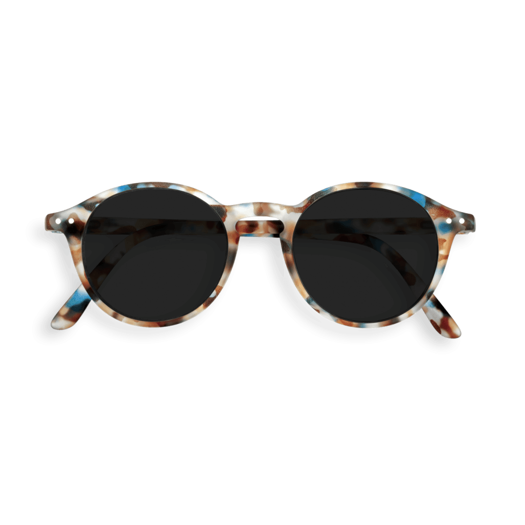 IZIPIZI Blue Tortoise with Grey Lenses Style D Reading Sunglasses
