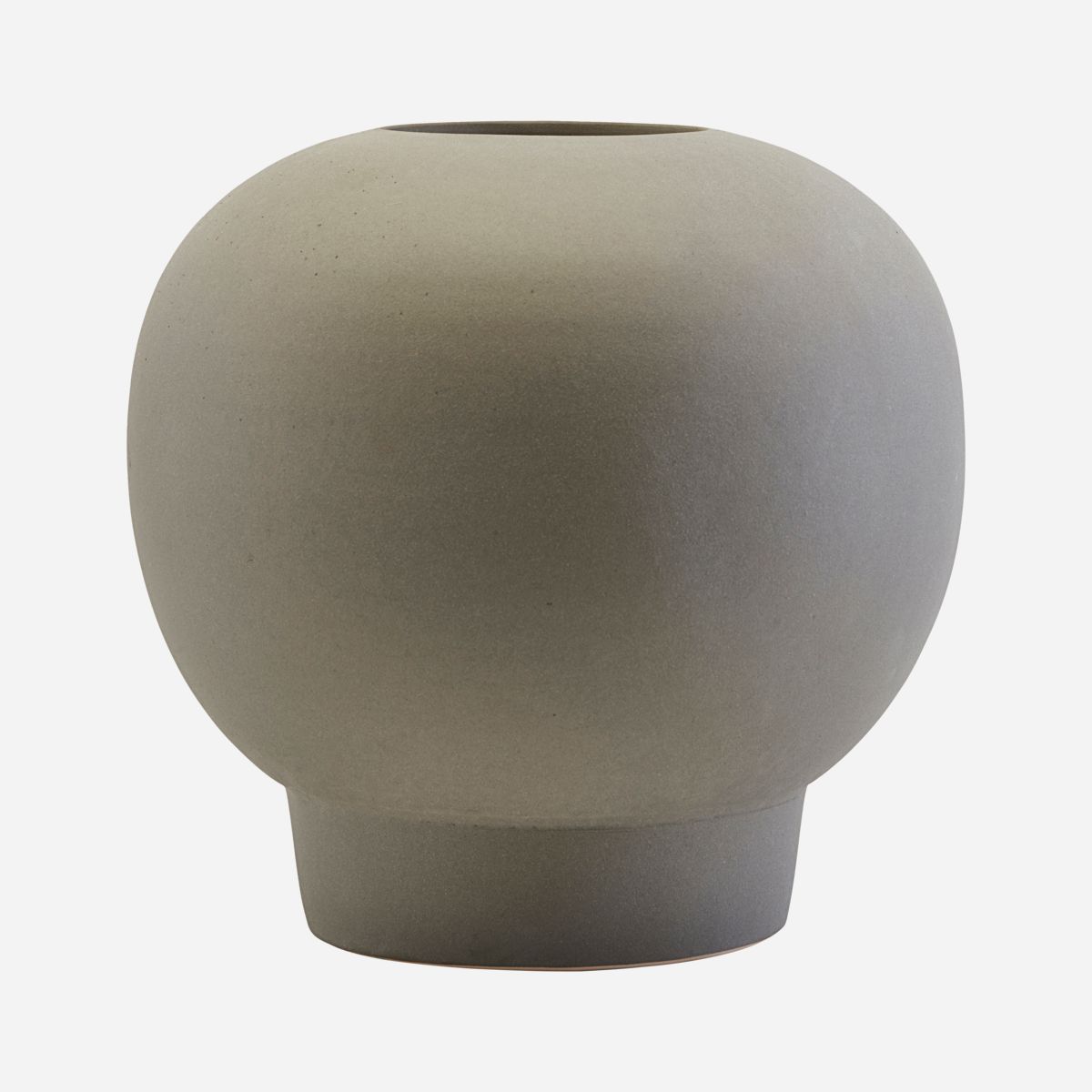 House Doctor Dark Grey Bobble Vase