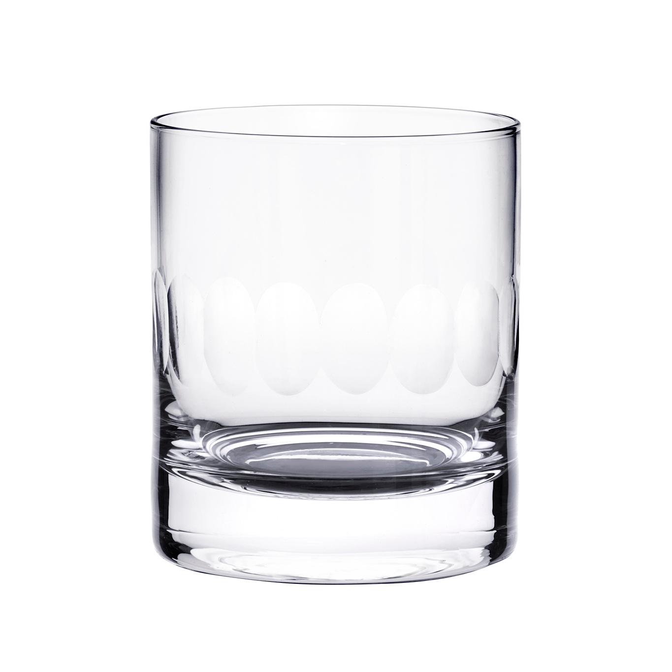 The Vintage List A Pair of Whisky Glasses with Lens Design