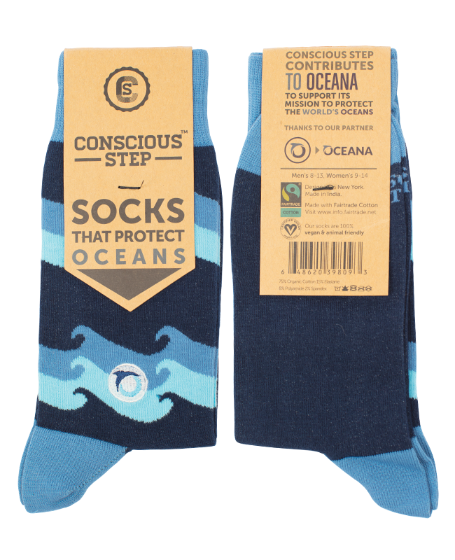 Conscious Step Protect Oceans Socks - Multi