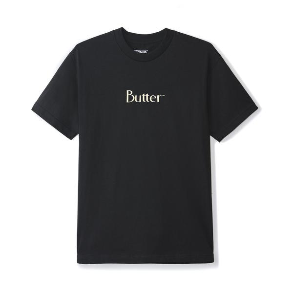 BUTTERGOODS Classic Logo Tee Black