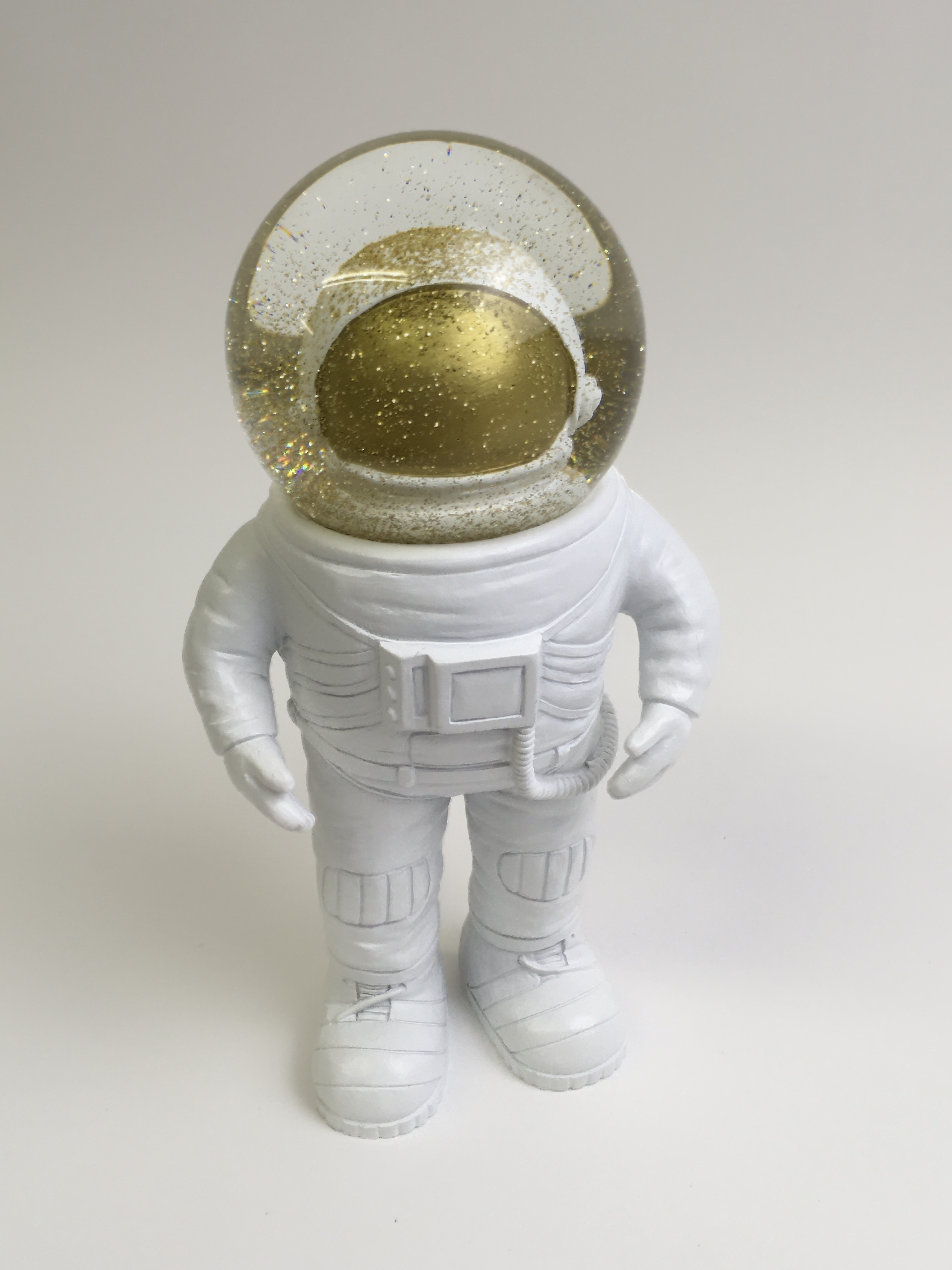 Donkey Products Great Snowglobe Astronaut Figurine