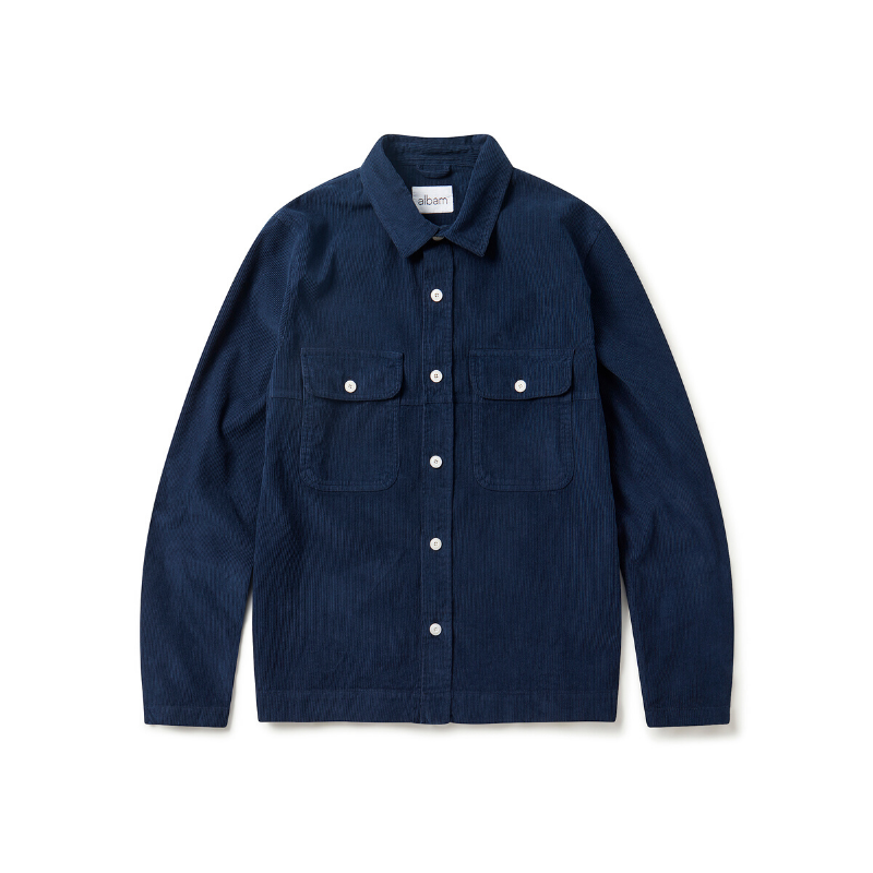 Albam GD Cord Shirt Navy