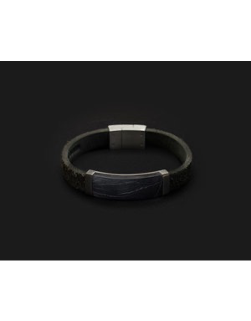 Gemini Medium Black ML3 Protective Stone Bracelet