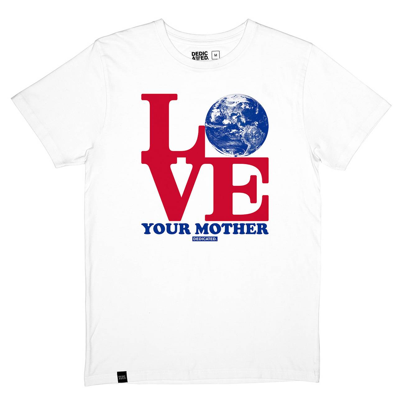 dedicated White Stockholm Love Mother T Shirt